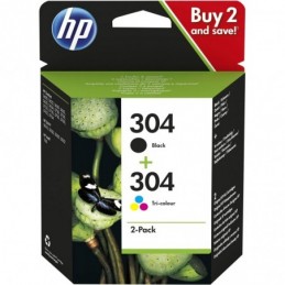 HP 304 NEGRO + TRICOLOR PACK ORIGINAL