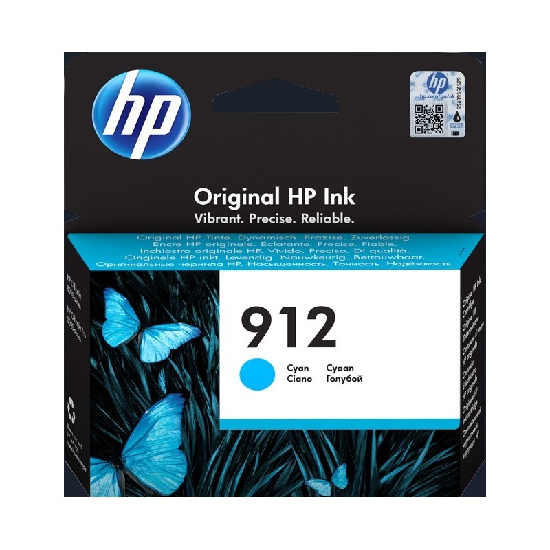 HP 912 CYAN CARTUCHO DE TINTA ORIGINAL