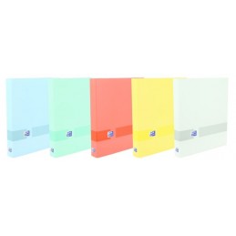 CARPETA 4 ANILLAS 40MM OXFORD YOU TE A4+ SURTI 25M