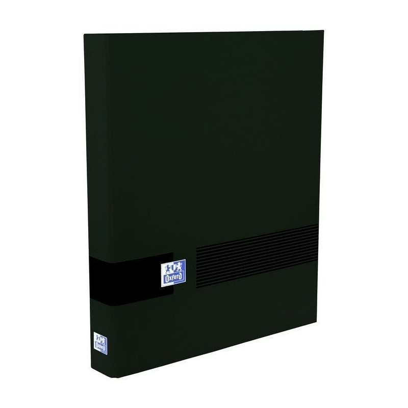 CARPETA 4 ANILLAS 40MM OXFORD YOU TE A4+ NEGRO 25M