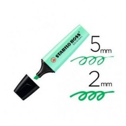 MARCADOR STABILO BOSS ORIGINAL PASTEL VERDE
