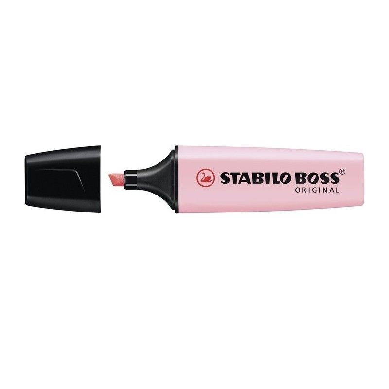 MARCADOR STABILO BOSS ORIGINAL PASTEL ROSA