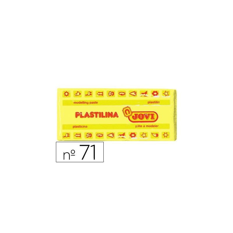 PLASTILINA JOVI 71 AMARILLO CLARO 150GR