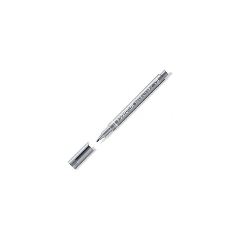 ROTULADOR STAEDLER 8323 METALLIC MARKER PLATA