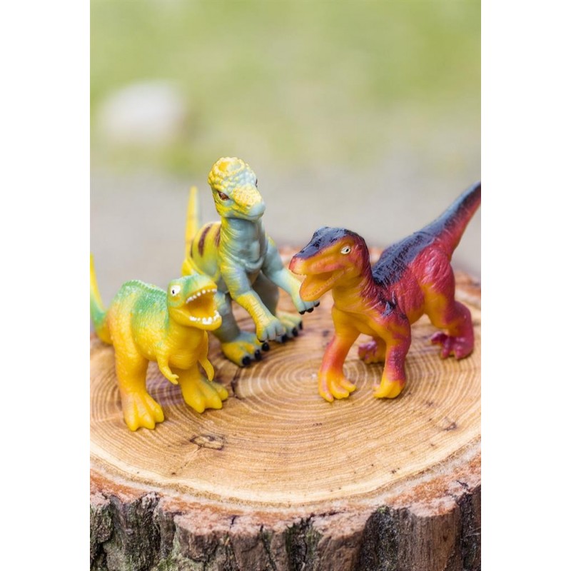 DINOSAURIOS DE GOMA SURTIDOS