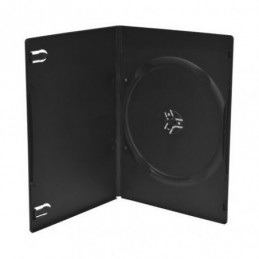 MEDIARANGE CAJA DVD 14mm NEGRO