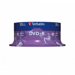 TARRINA DVD +R VERBATIM 25UNID