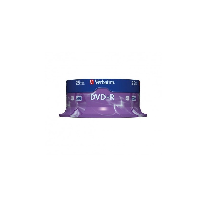 TARRINA DVD +R VERBATIM 25UNID