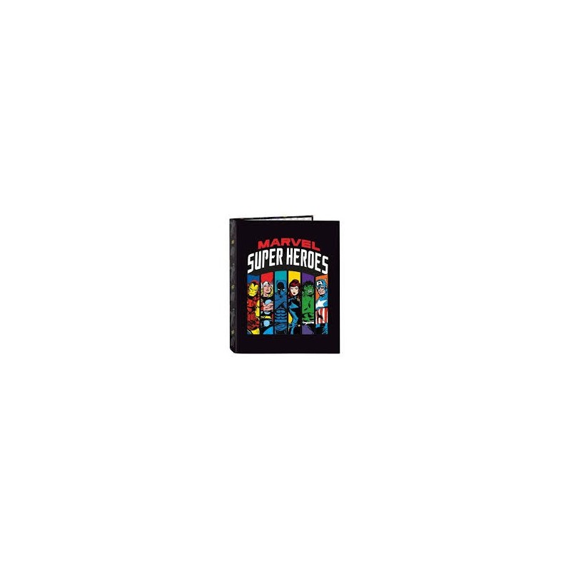 CARPETA FOLIO 4 ANILLAS MIXTAS AVENGERS H