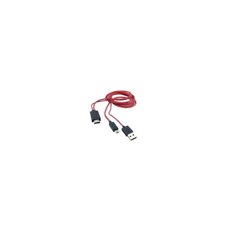 ADAPTADOR 3EN1 MHL A HDMI GALAXY S3 S4 S5 NO