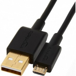 CABLE USB A MICRO USB A 2MTS NEGRO