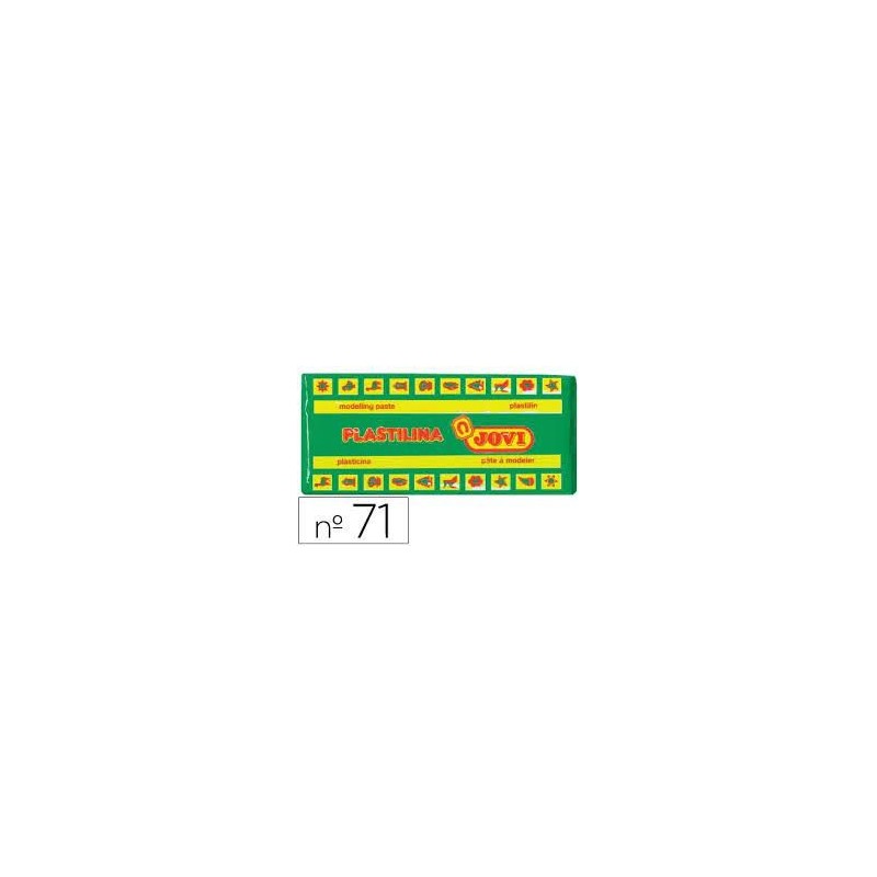 PLASTILINA JOVI 71 VERDE CLARO 150GR
