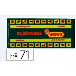 PLASTILINA JOVI 71 VERDE OSCURO 150GR
