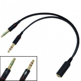 JACK SPLITER HEMBRA A 2 JACK MACHO