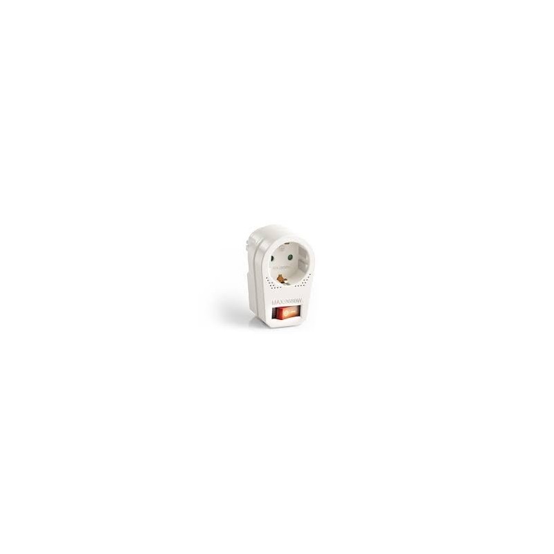 ADAPTADOR BASE SHUKO CON INTERRUPTOR