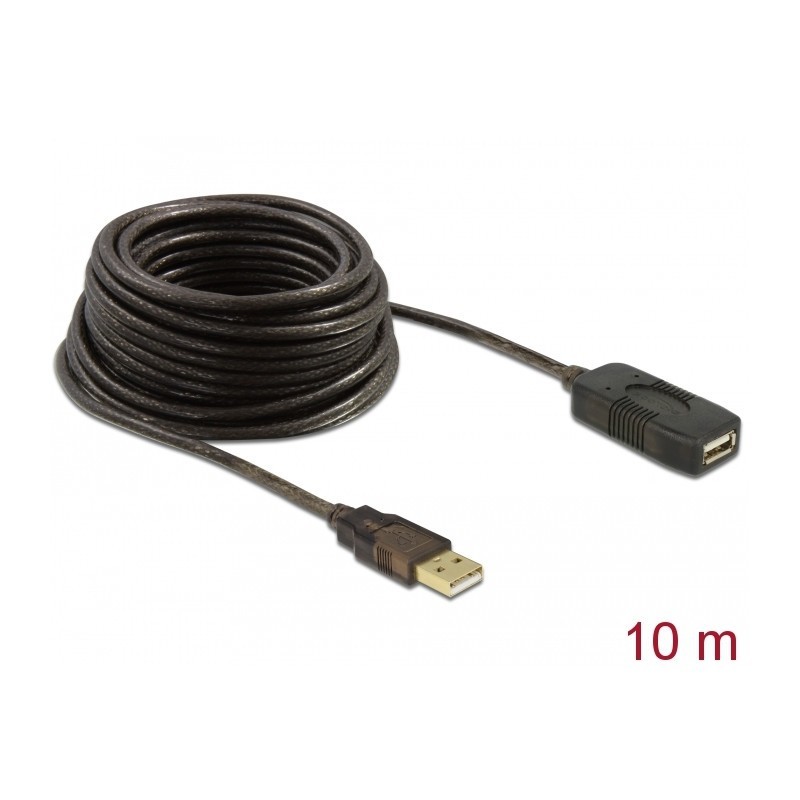 DELOCK CABLE PROLONGADOR USB 2.0 10 METROS