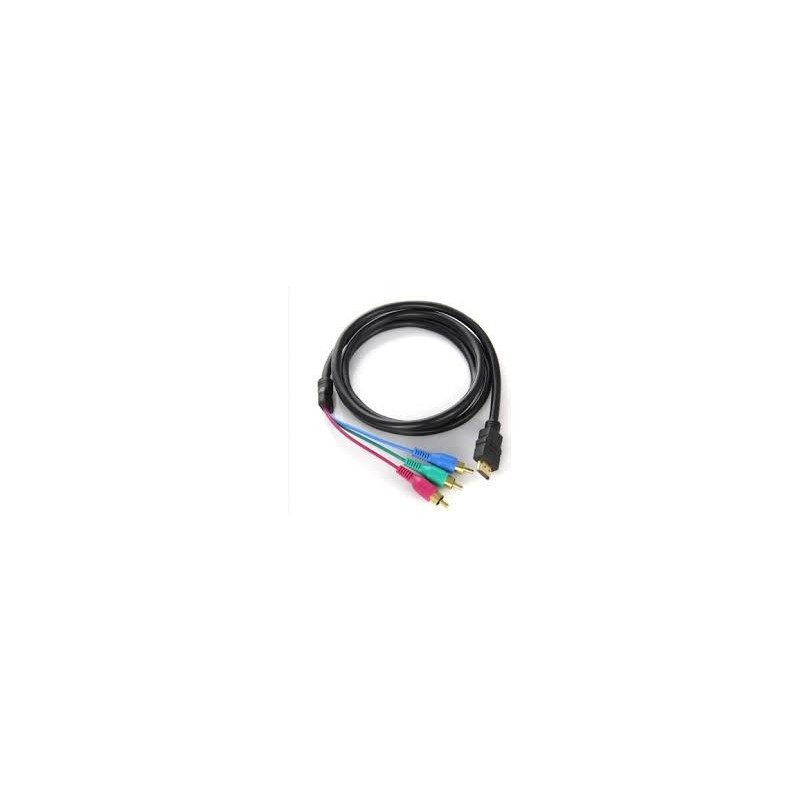 CABLE DE HDMI A AV (AZUL ROJO VERDE)