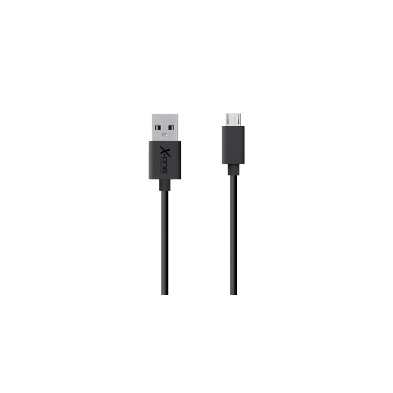 X-ONE CABLE MICRO USB NEGRO