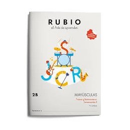 CUADERNO MAYUSCULAS 2B RUBIO + 4AÑOS