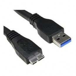 NANO CABLE USB 3.0 TIPO AM MICRO BM NEGRO 2MTRS