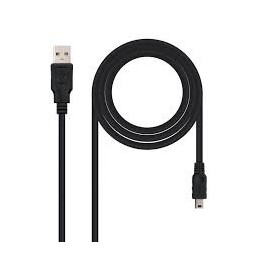 CABLE USB 2.0 A MINIB 5P. 1.8