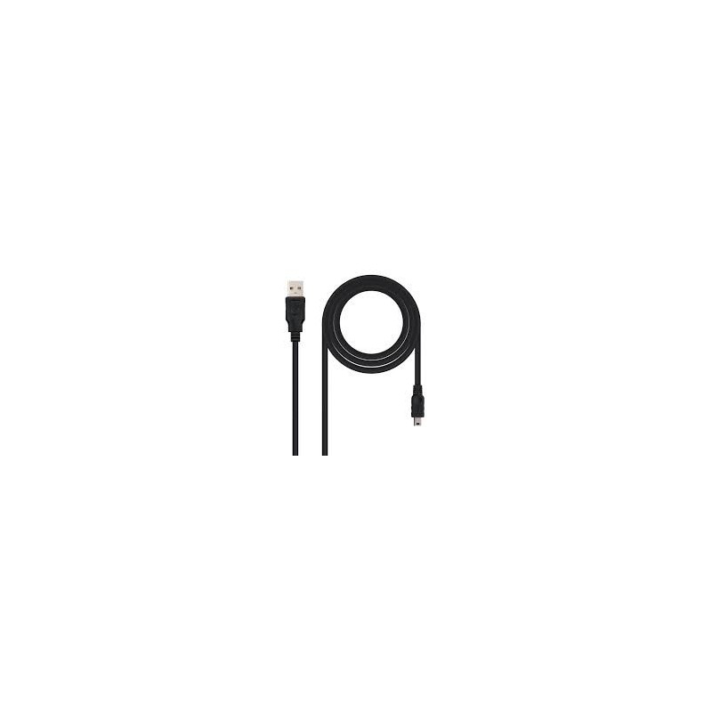 CABLE USB 2.0 A MINIB 5P. 1.8