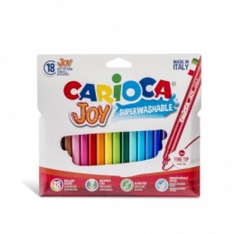 ROTULADOR CARIOCA JOY BLISTER CARTON 18 UDS