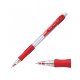 PORTAMINAS/05 PILOT SUPER GRIP H-185 ROJO