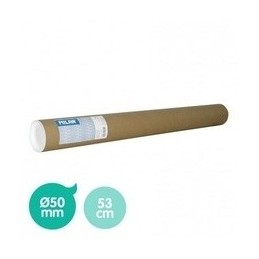 TUBO CARTON DIAMETRO 50 LONGITUD 53CM