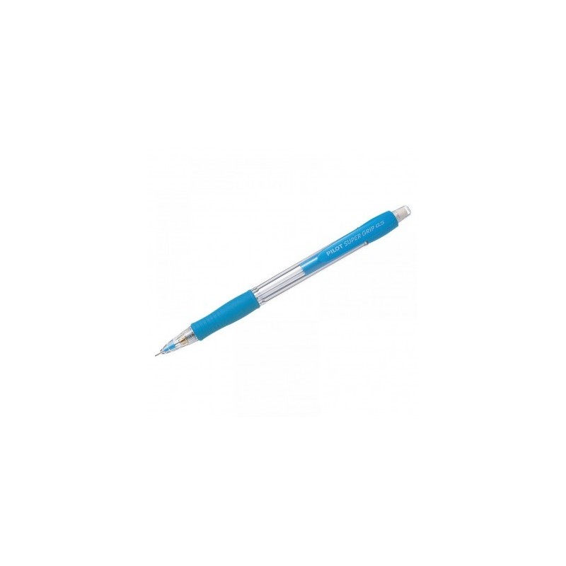 PORTAMINAS/05 PILOT SUPER GRIP H-185 AZUL CLARO