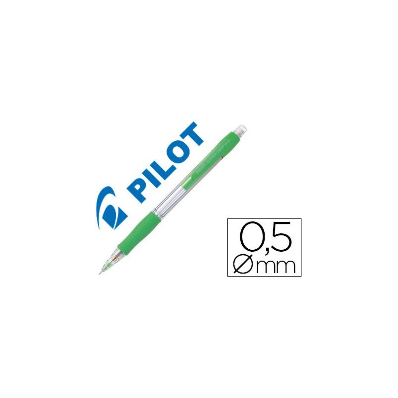 PORTAMINAS/05 PILOT SUPER GRIP H-185 VERDE CLARO