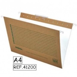 CARPETA COLGANTE A4 KRAFT