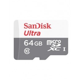 MICROSDHC SANDISK ULTRA 64GB CL 10 80MBPS UHS