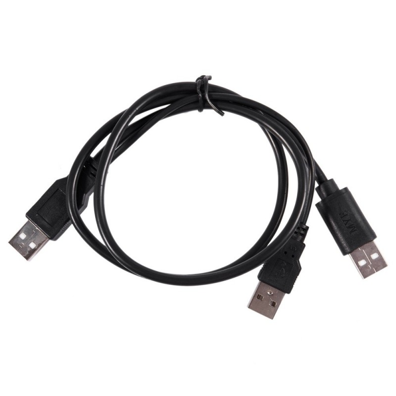 CABLE USB 2.0 TIPO A(MACHO) Y DIVISOR NEGRO MACHO