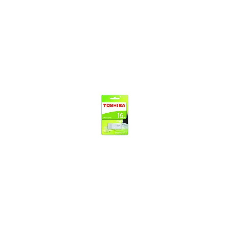 PENDRIVE 16GB USB 2.0 TOSHIBA HAYABUSA BLANCO