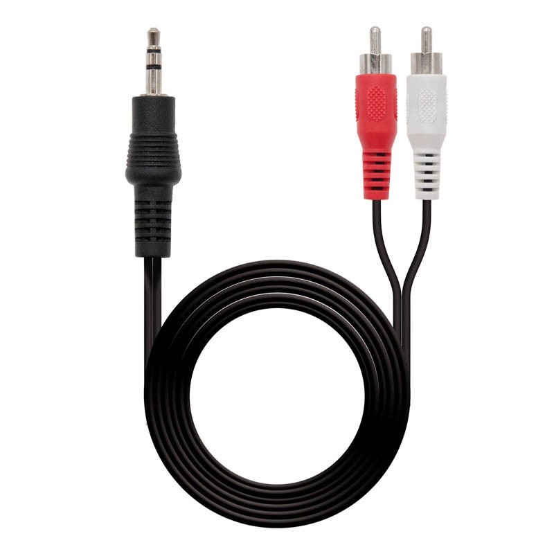 NANO CABLE AUDIO ESTEREO 1.5M JACK 3.5M 3.5M