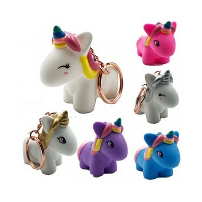 LLAVEROS MINI UNICORN