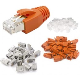 REFUERZOS RJ45 F-STP 6.5mm BLANCO