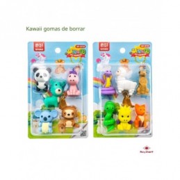 SET GOMAS FAUNA MUNDIAL SURTIDAS