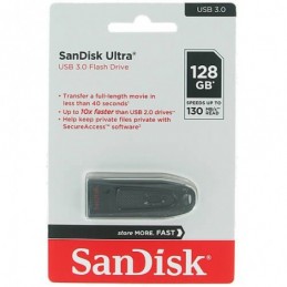 SANDISK USB CRUZER ULTRA 3.0 128GB FLASH DRIVE