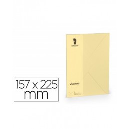 SOBRE ROSSLER COLOR MARRON ARENA 157X225mm 5UDS