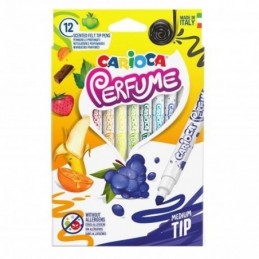 ROTULADOR CARIOCA XPLOSION PERFUME 12 COLORES