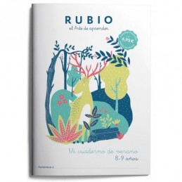 MI CUADERNO DE VERANO RUBIO 8-9 AÑOS
