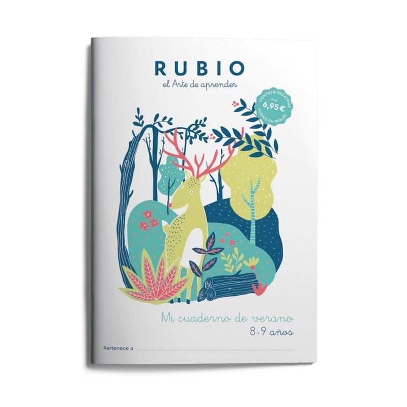 MI CUADERNO DE VERANO RUBIO 8-9 AÑOS