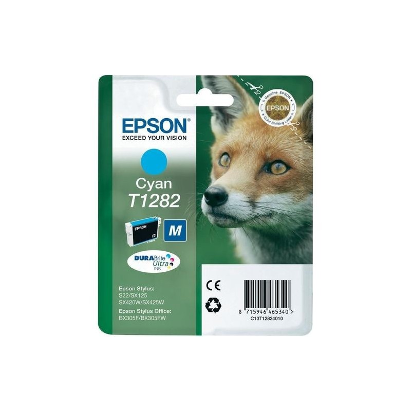 CARTUCHO EPSON ORIGINAL T1282 CYAN