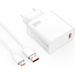 CARGADOR XIAOMI 33W COMBO TYPE A