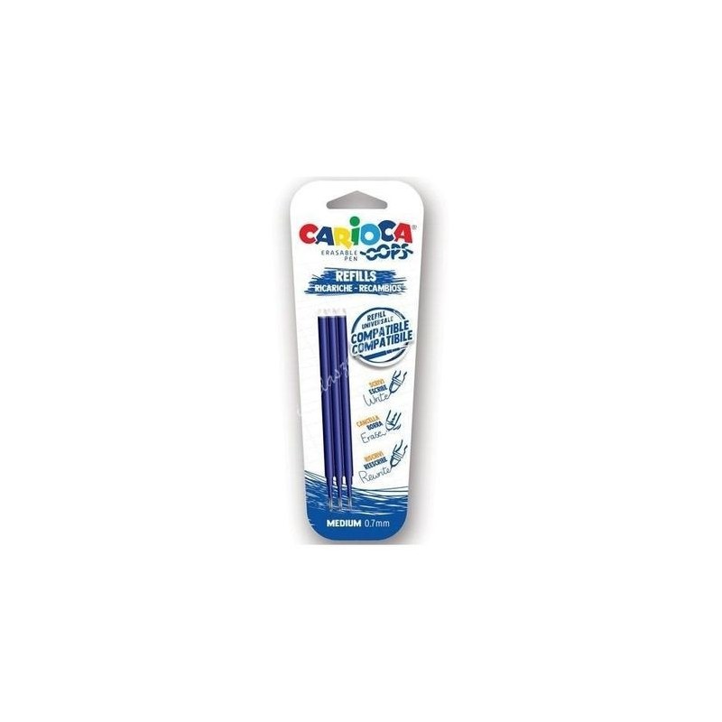 BLISTER 3 RECAMBIOS OOPS AZUL CARIOCA