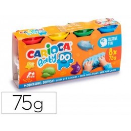 PASTA MODELAR CARIOCA BABY DOUGH 8COL 75GR