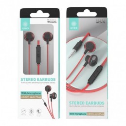 AURICULAR IKREA WC3476 STEREO CON MICRO 3.5MM1.2