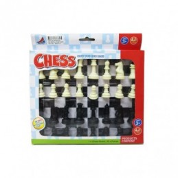 JUEGO AJEDREZ FICHAS CAJA